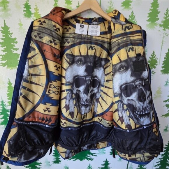 Analog Blue and Black Ski/Snowboading Jacket - Picture 3 of 14